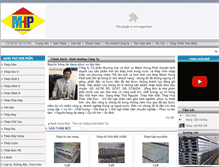 Tablet Screenshot of manhhungphat.com.vn